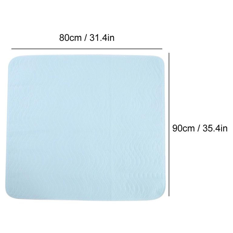 Dilwe Waterproof Reusable Incontinence Bed Pads Washable Underpads for Kids Adult (31.50 x35.43 )