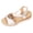 White, variant on Rokment Women's Sparkling Sequin Platform Wedge Dressy Sandals 2026 Beach Summer Casual Buckles Leather Breathable Linen Sole Comfortable Espadrilles High Heel Walking Dress Shoes Beige Size 6.5