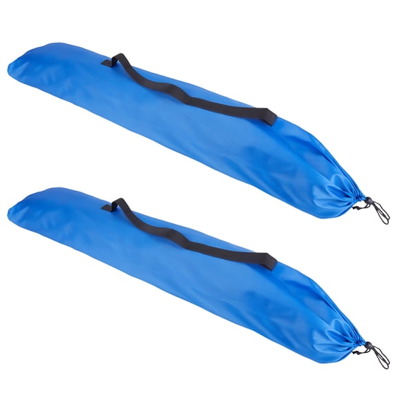 2Pcs Folding Camp Chair Bag Blue Beach Chairs Replacement Foldable Carrying Bags 35.8In Polyester Portable Waterproof AdjustableDIY