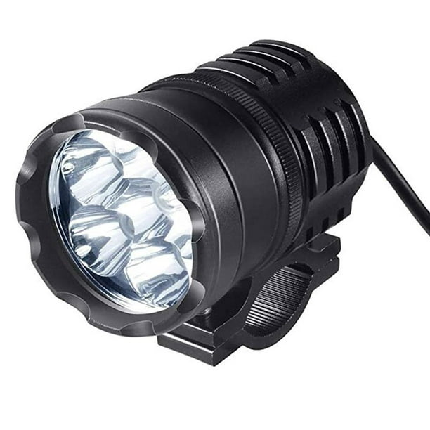 Luz antiniebla led lámpara auxiliar delantera 12V Luz de trabajo compatible Luz delantera de Exterior Faro de shamjiam faro de motocicleta