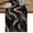Black, variant on Black Gold Marble Table Runner, Luxury Modern Abstract Art Washable Cotton Linen Table Runners 36 Inches Long, Dresser Scarf Runner for Nightstand/End Tables/Round Tables 13''x36''