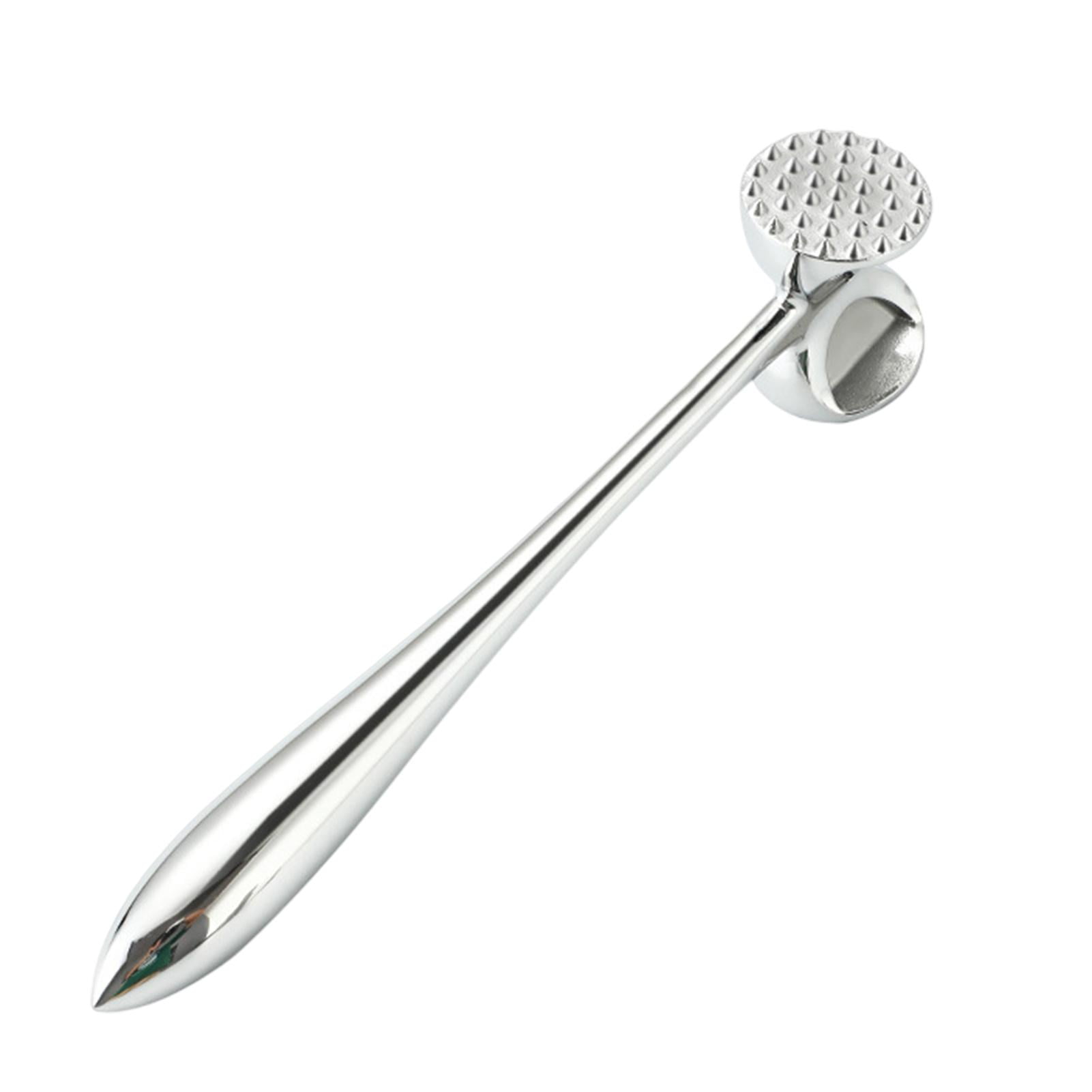Meat Mallets Dualside Stainless Steel Gourmet Meat Tenderizer Meat