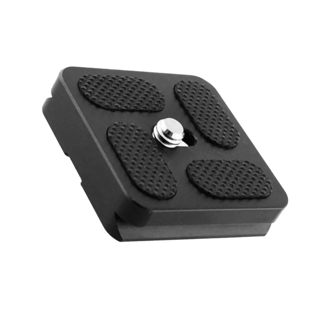 Cateissary Placa de liberación adaptador de rótula de bola de trípode para cámara soporte de cámara de aleación Universal de rosca de 1/4 Accesorios de cámara y óptica