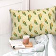 thumbnail image 5 of Kdxio Cotton Pillow Cases 16"x24" Pillowcases,Soft and Breathable Bedroom Pillow Cases-Yellow Corn, 5 of 8