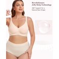 thumbnail image 2 of SHILIU-Comfort Bra for Women Wireless Bras Seamless Supportive Full Coverage Regular and Plus Size, 2 of 4