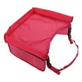 thumbnail image 4 of Kids Car Table Tray, Waterproof Stable Kids Travel Tray Storable Soft For Car Seats For Girls Red, 4 of 8