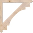 thumbnail image 3 of Ekena Millwork 3 1/2"W x 48"D x 48"H Merced Arts & Crafts Smooth Bracket, Douglas Fir, 3 of 4