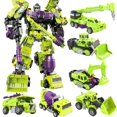thumbnail image 2 of Figura de acción 6 en 1, transFormación de gancho KO GT Devastator, ingeniería combinadora, modelo de gravedad, regalo para niños y adultos, 2 of 4