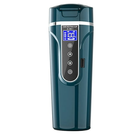 

Travel Electric Kettle for Car Truck Leakproof Stainless Liner green
