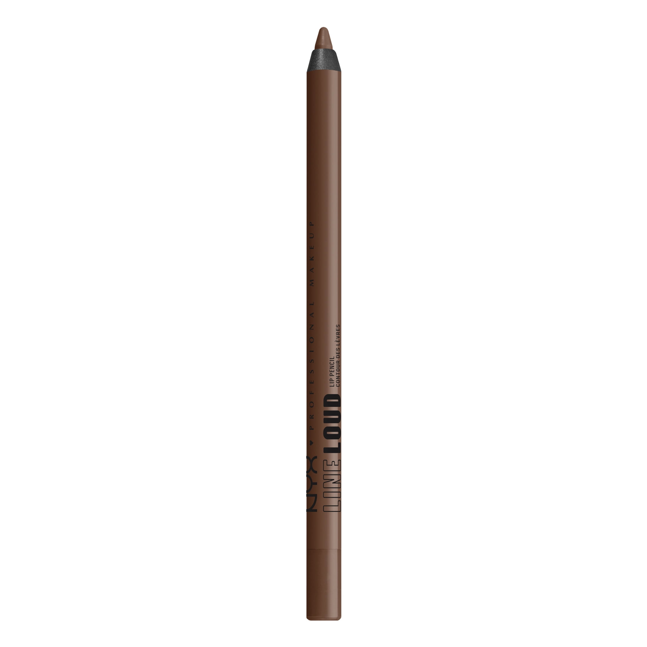 (3 pack) NYX Professional Makeup Line Loud Lip Liner, Longwear Matte Lip Pencil, Rebel Kind