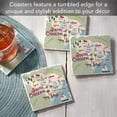 thumbnail image 2 of Thirstystone South Carolina Attractions Tumbled Tile Coaster 4-Pack, 2 of 8
