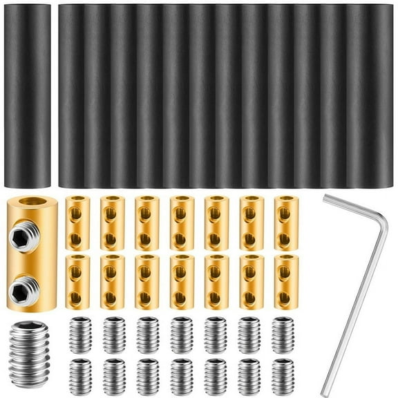 15 Sets Underground Wire Splice Kit Connectors Suit for Under 12 Awg 60 Amp Splicing Wiring Connection Nut