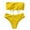 Yellow, variant on Womens Bandage Lingerie Plus Size Mesh Top Sexy Lingerie Set Lace ApronSatin Underwear For Women Full Coverage Long NegligeeNegligeeLong Plus SizeSexy Under 10Red Bodysuit Cosabella Panties Cosabella