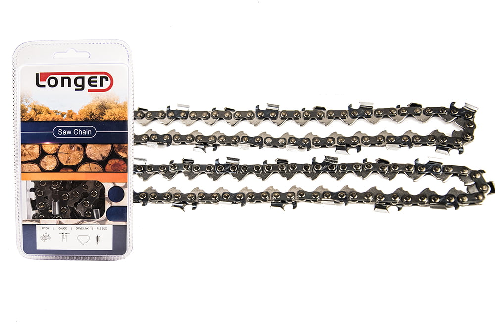 18-Inch Semi Chisel 62 Drive Links Chainsaw Chain 3/8" LP Pitch .050" Gauge