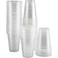 thumbnail image 1 of Paquete de 100 vasos de plástico, vasos de plástico, vasos de plástico desechables, vasos de plástico transparente, vasos transparentes, vasos de plástico transparente desechables, vasos de agua,, 1 of 5