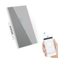 thumbnail image 1 of Smart Switch Tuya Control Voice Control WiFi Smart Home Touch Switches Need Neutral Temperature Remote Controller Mobile Phone APP ,Easily DIY, 1 of 7
