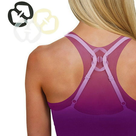 6 Bra Strap Concealer Clips Solution Perfect Lift Max Cleavage Control