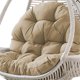 thumbnail image 1 of Columpio colgante, cojín de asiento de cesta, hamaca de huevo de balcón, almohadillas de asiento de mecedora para el hogar, Patio, jardín, salas de estar Fivean unisex, 1 of 2