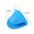 thumbnail image 2 of Ygjytge 2 Uds Manoplas Silicona para Horno Guantes para Hornear Aislados Clip Mano Suministro (azul), 2 of 6