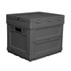 thumbnail image 5 of Caja de almacenamiento plegable de la mesa de campamento de la mesa del tronco del tronco del automóvil plegable Negro, 5 of 8