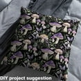 thumbnail image 2 of Homewish Kids Jungle Mushroom Fabric by the Yard 1 Yard, Hippie Butterfly Animal Room Decor Fabric by the Yard, Plant Botanical Sewing Fabric, Luxury Bedroom Decor, 2 of 6
