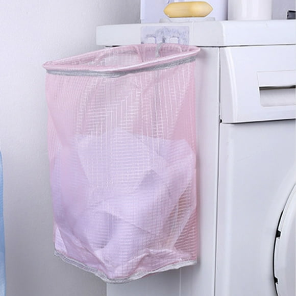 SuoKom Laundry Basket (5 Colors), Collapsible Laundry Bag, Laundry Basket, Portable Carrying Organizer Household Goods, Clothes Basket Stands Well, Collapsi