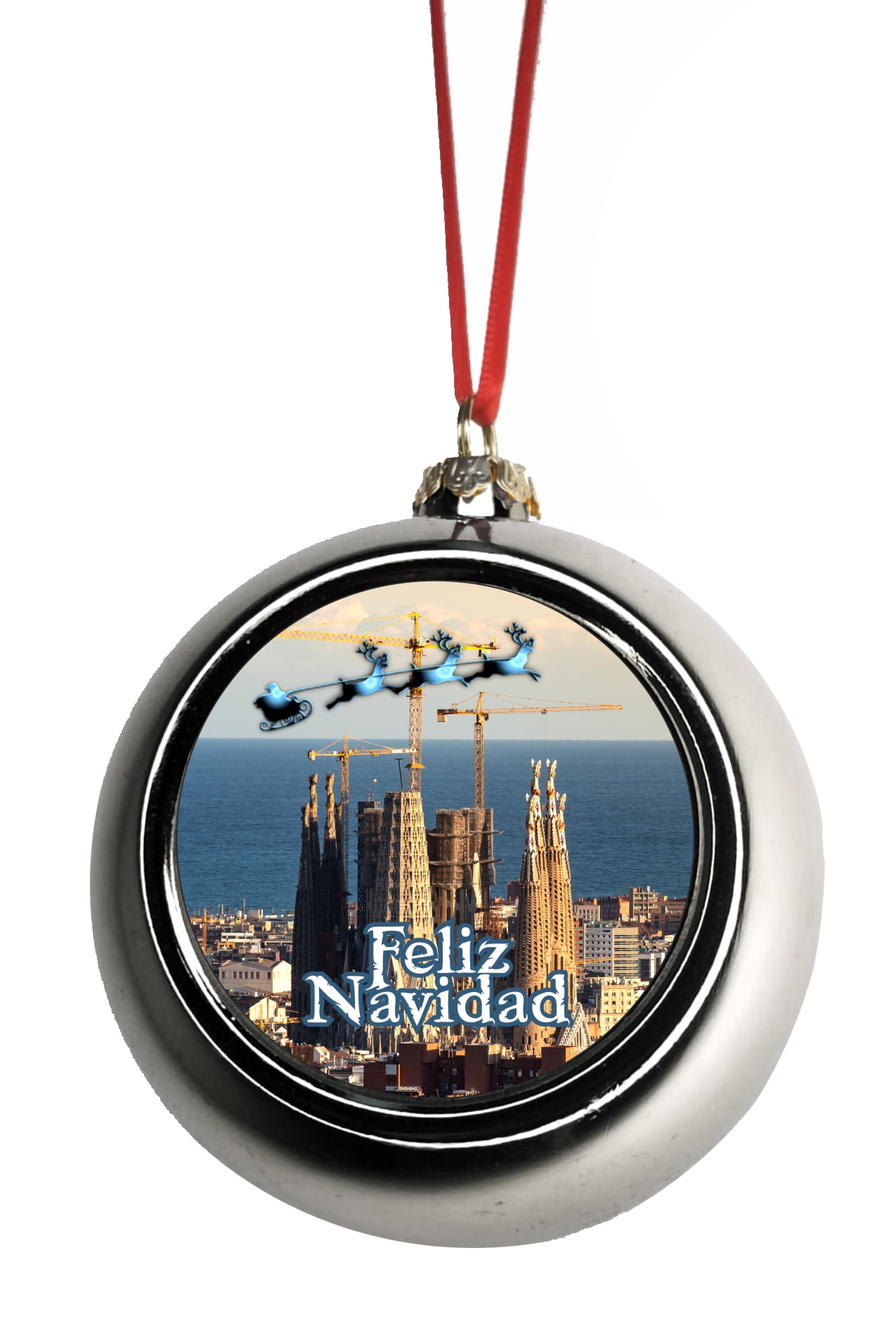 Sagrada Familia Christmas Ornament 
