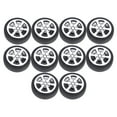 thumbnail image 2 of 10 Neumáticos de Llanta de Rueda de 30 mm 5 Radios para RC Racing Car Sunnimix, 2 of 8