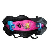 Cooplay 22 Black Penny Banana Skateboard Carry Bag Sac à main Sac à dos Sangles sans planche à roulettes