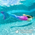 thumbnail image 2 of Fin Fun Limited Edition Mermaid Tail for Swimming for Girls and Kids with Monofin, 10, Fiji Fantasy, 2 of 5