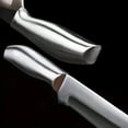 thumbnail image 4 of Professional Butcher Knife Set of 3, Plys All Steel Meat Carving Breaking Boning Knife , Sharp for Meat Cutting Home Kitchen Cooking BBQ, 4 of 6