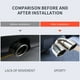 thumbnail image 4 of Cubierta de escape de acero inoxidable para coche | Decoración modificada para mejorar el vehículo | Fácil instalación y diseño resistente a la oxidación, 4 of 6