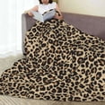 thumbnail image 6 of Sikiie Leopard Print-1 Ultra-Soft Micro flannel Blanket Luxury All Seasons Warm Blanket for Bedding Sofa and Travel (4 sizes)-60"x50", 6 of 7
