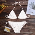 thumbnail image 1 of MYG Ensemble Bikini String pour Femmes Maillot de Bain Aguichant Style Bandage Brésilien Tenue de Bain Été, 1 of 9
