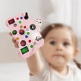 thumbnail image 3 of LED Light Toddler Busy Board ABS Plastic Educational Toy for 1-3 Years Old Boys and Girls with Switches Buttons for Early Development Portable Travel Gift, 3 of 3