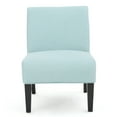thumbnail image 3 of GDF Studio Kendal Contemporary Fabric Slipper Chair, Blue, 3 of 6