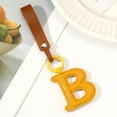 thumbnail image 1 of New Leather English Letter Keychain Hanger Car Keychain Bag Accessories, 1 of 4
