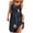 Black, variant on HomeGardon,Nightgowns for Women Sleepwear,Women's Spring and Summer Vacation Button V-neck Strap Top Dress,S-XXL