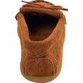 thumbnail image 3 of Minnetonka Children's Kilty Hardsole Moccasin, Brown 1 Big Kid, 3 of 5