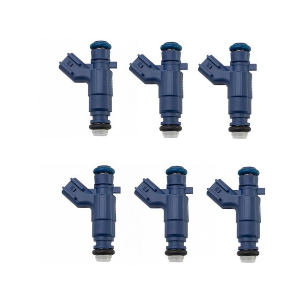 Fuel Injector Set 6 Piece Compatible with 2008 2009 Chevy Equinox 3