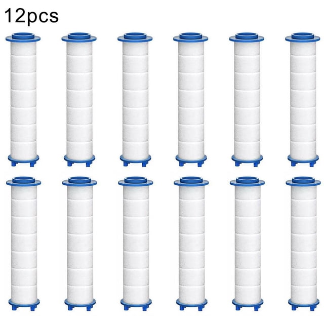 WinWay 12Pcs Shower Water Filter Replacement: Enhance Skin & Hair Health Easily!