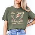 thumbnail image 2 of Patriotic Eagle America 250 Years Shirt, 1776–2026 Anniversary T-shirt, 2 of 6