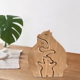 thumbnail image 1 of Exquisitas Estatuas de Animales, de Decoración de para , Adorno de Escritorio de Escultura de Estatuilla Animal Tres perfecl Mobiliario, 1 of 8