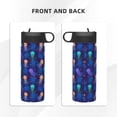 thumbnail image 3 of Sikiie Jellyfish colorful Print 18OZ Insulated Straw Cup, Portable Leak-proof Sports Water Bottle, Stainless Steel Water Cup Suitable for Home and Outdoor, 3 of 8
