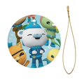 thumbnail image 2 of The Octonauts Christmas Ceramic Round Ornaments Print Decorative Hanging Ornaments For Xmas Tree Holiday Party Decoration 1 Pcs, 2 of 9