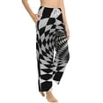 thumbnail image 2 of Daiia 3D Vortex Illusion Women's Sleep Pant with Pockets and Drawstring,Pajama Pants-XX-Large, 2 of 9