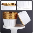 thumbnail image 4 of unbranded 50Ud Vasos De Para Muffins Dorados No Pegajosos Para Cocina Y Postres, 4 of 8