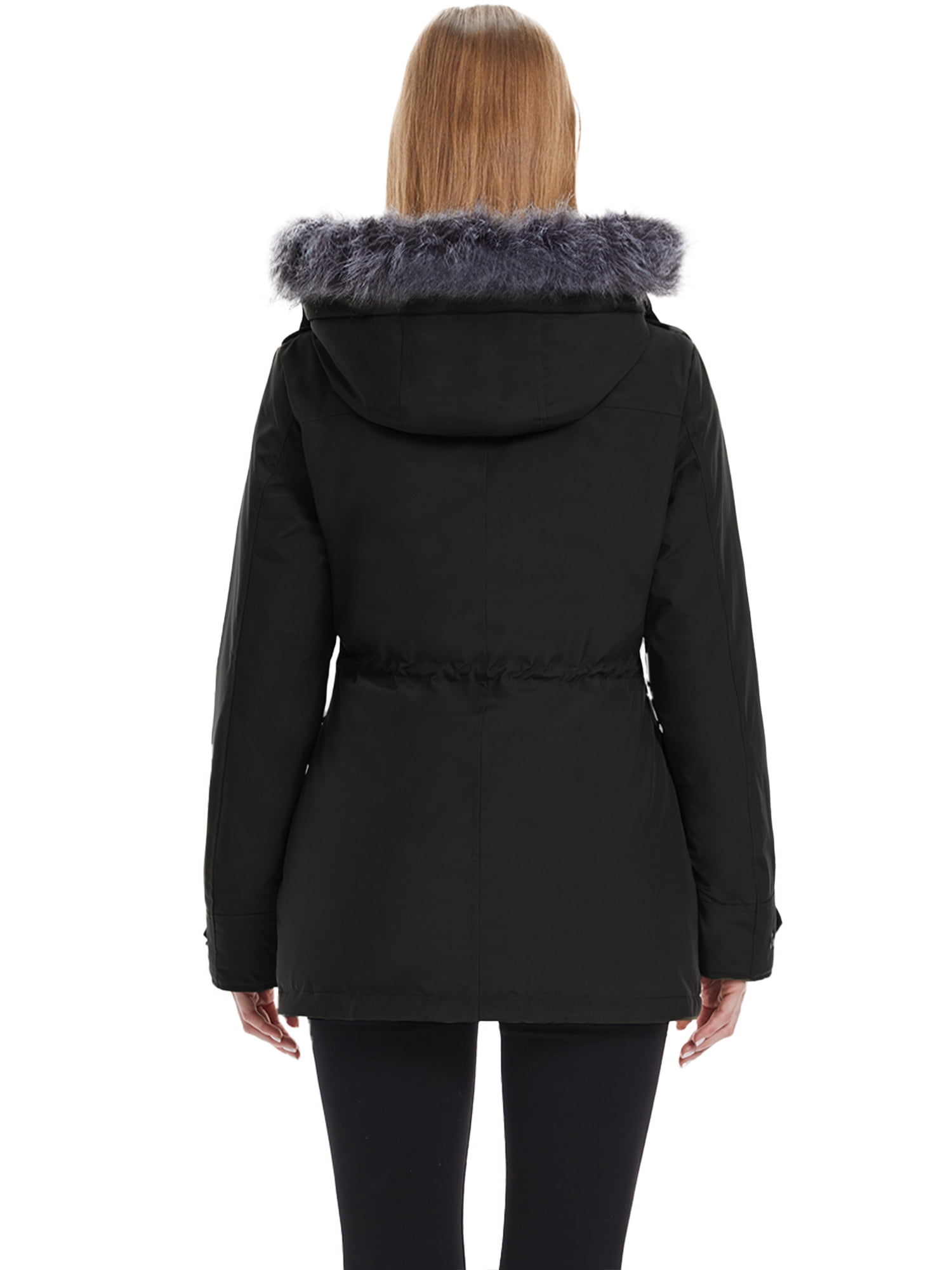 Wantdo Women's Recycled Winter Coat Warm Puffer Jacket