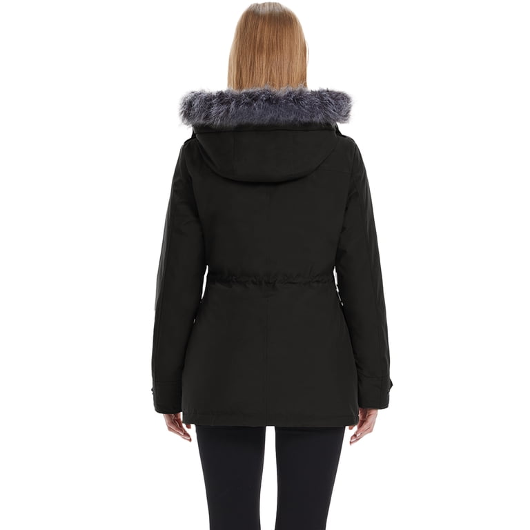 Wantdo Women's Recycled Winter Parka with Removable Hood photo 4