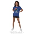 thumbnail image 4 of Star Trek Ship Bauble Christmas Women's Loose T-Shirt, Royal, Medium, 4 of 6
